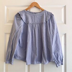 & Other Stories Light Blue Blouse